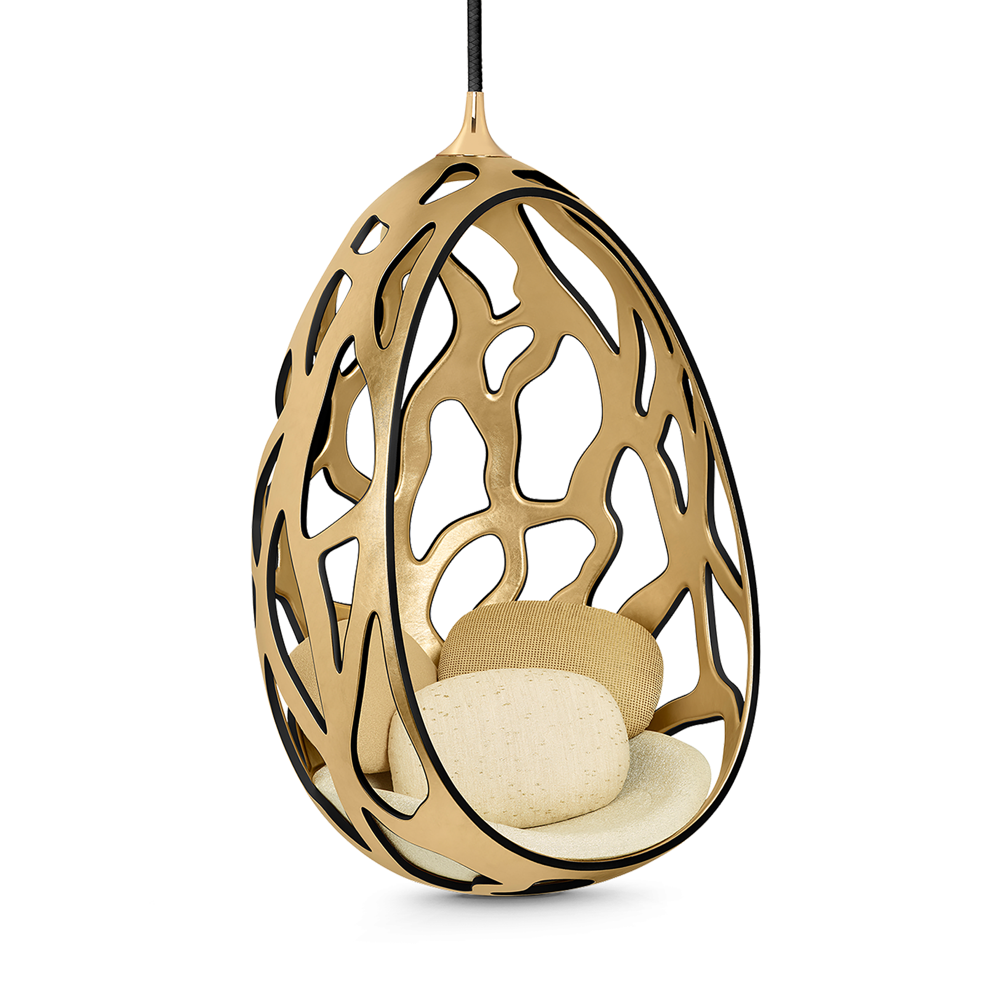 Sillón Cocoon de Campana Brothers Piel de becerro Baúles, Viaje y Hogar Hogar y Decoración de mesa Muebles | LOUIS VUITTON (Zoom de producto)