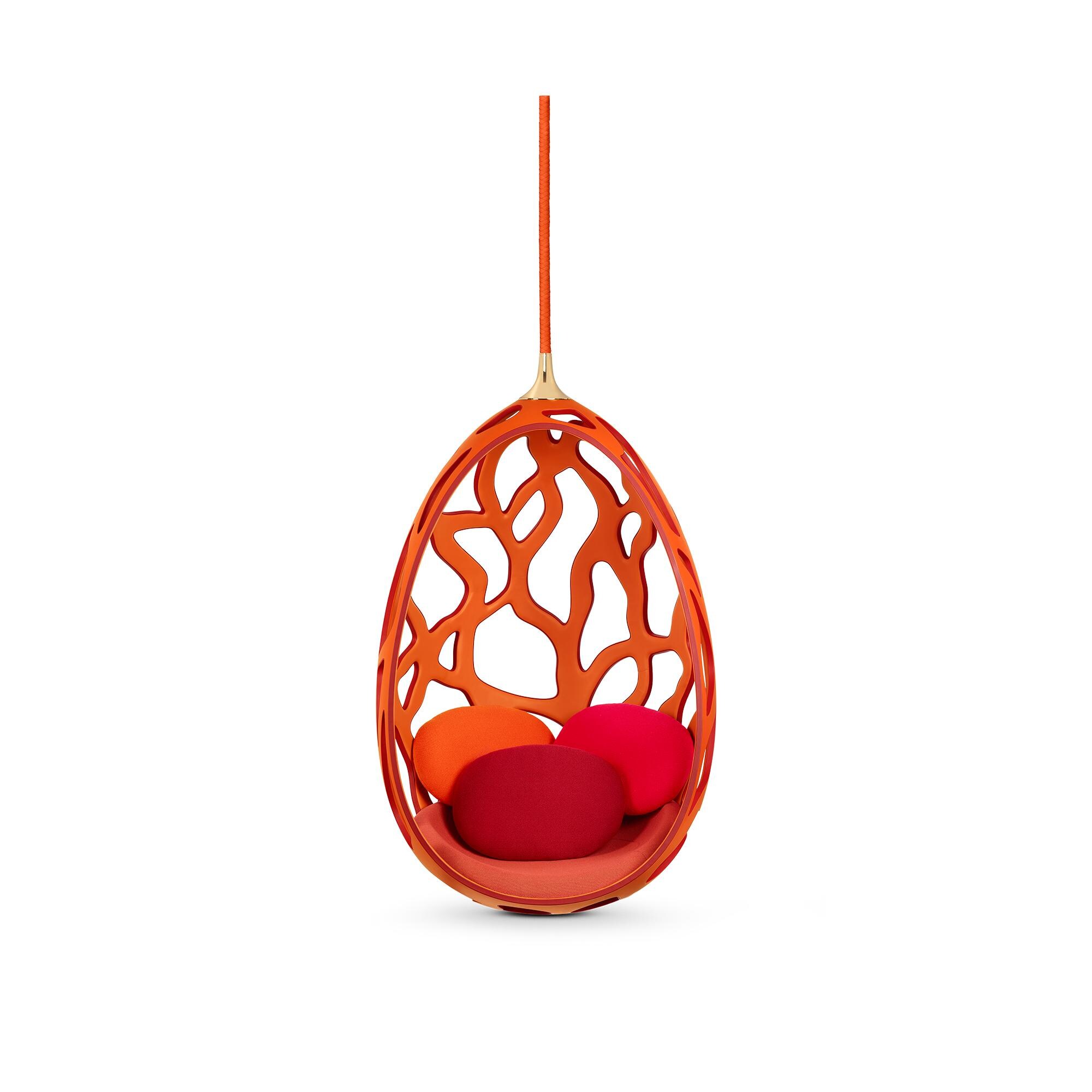 Sillón Cocoon de Campana Brothers Piel de becerro Baúles, Viaje y Hogar Hogar y Decoración de mesa Muebles | LOUIS VUITTON (Zoom de producto)