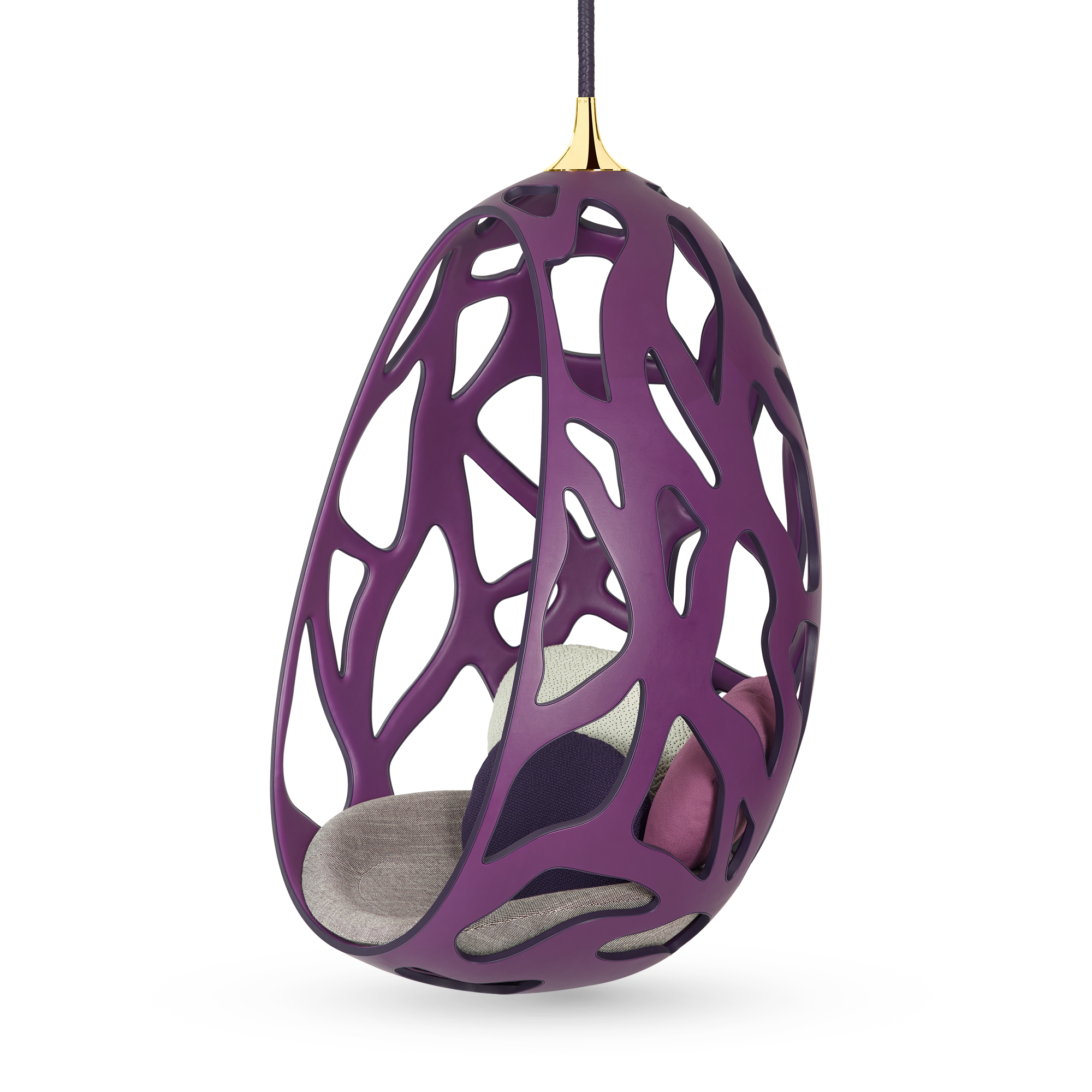 Sillón Cocoon de Campana Brothers Piel de becerro Baúles, Viaje y Hogar Hogar y Decoración de mesa Muebles | LOUIS VUITTON (Zoom de producto)