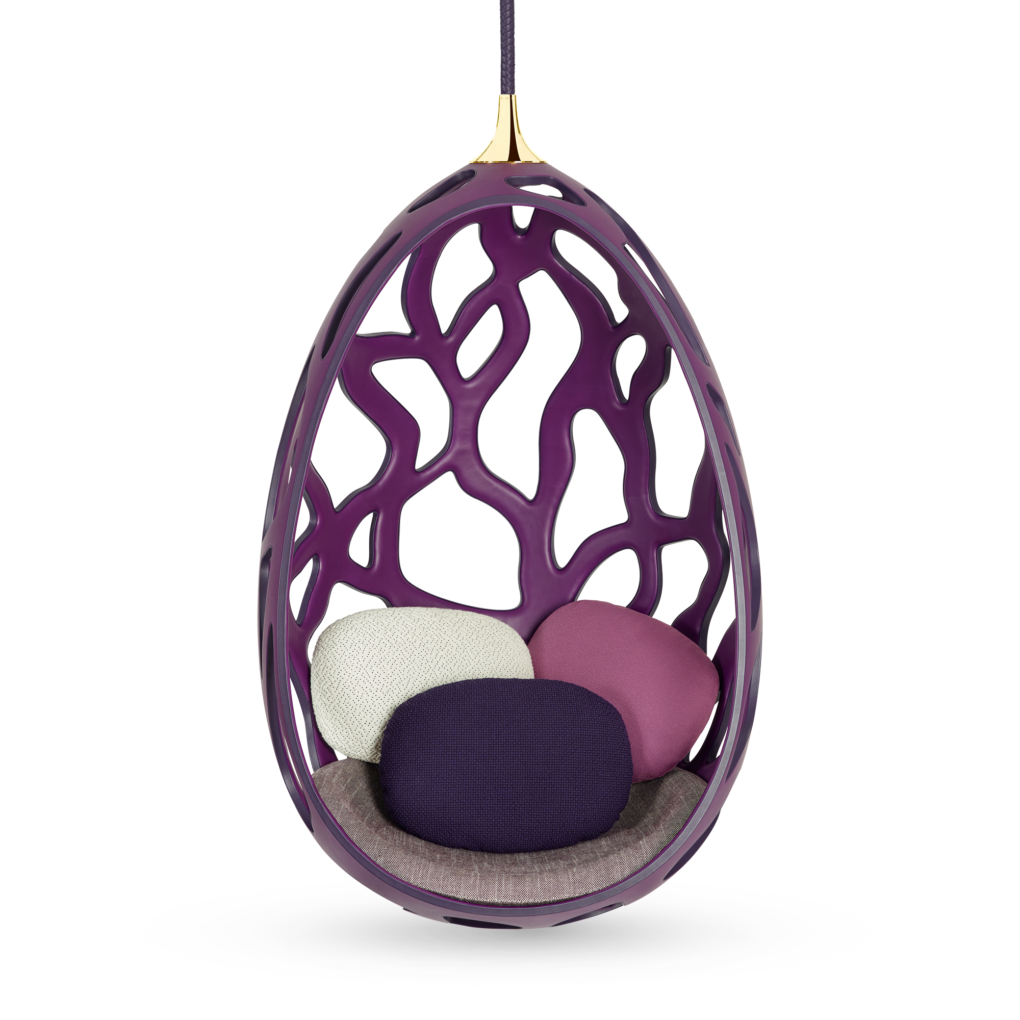 Sillón Cocoon de Campana Brothers Piel de becerro Baúles, Viaje y Hogar Hogar y Decoración de mesa Muebles | LOUIS VUITTON (Zoom de producto)