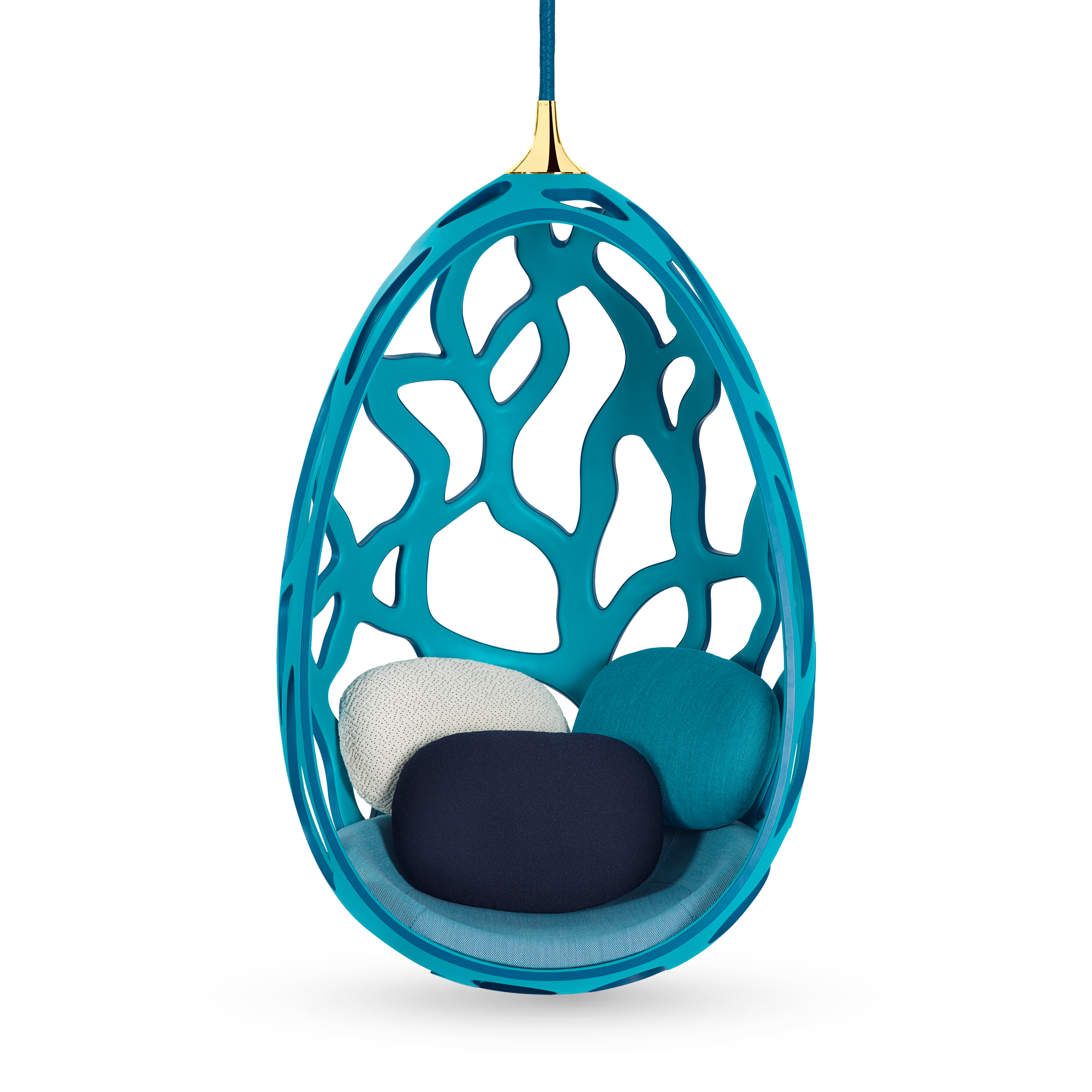 Sillón Cocoon de Campana Brothers Piel de becerro Baúles, Viaje y Hogar Hogar y Decoración de mesa Muebles | LOUIS VUITTON (Zoom de producto)