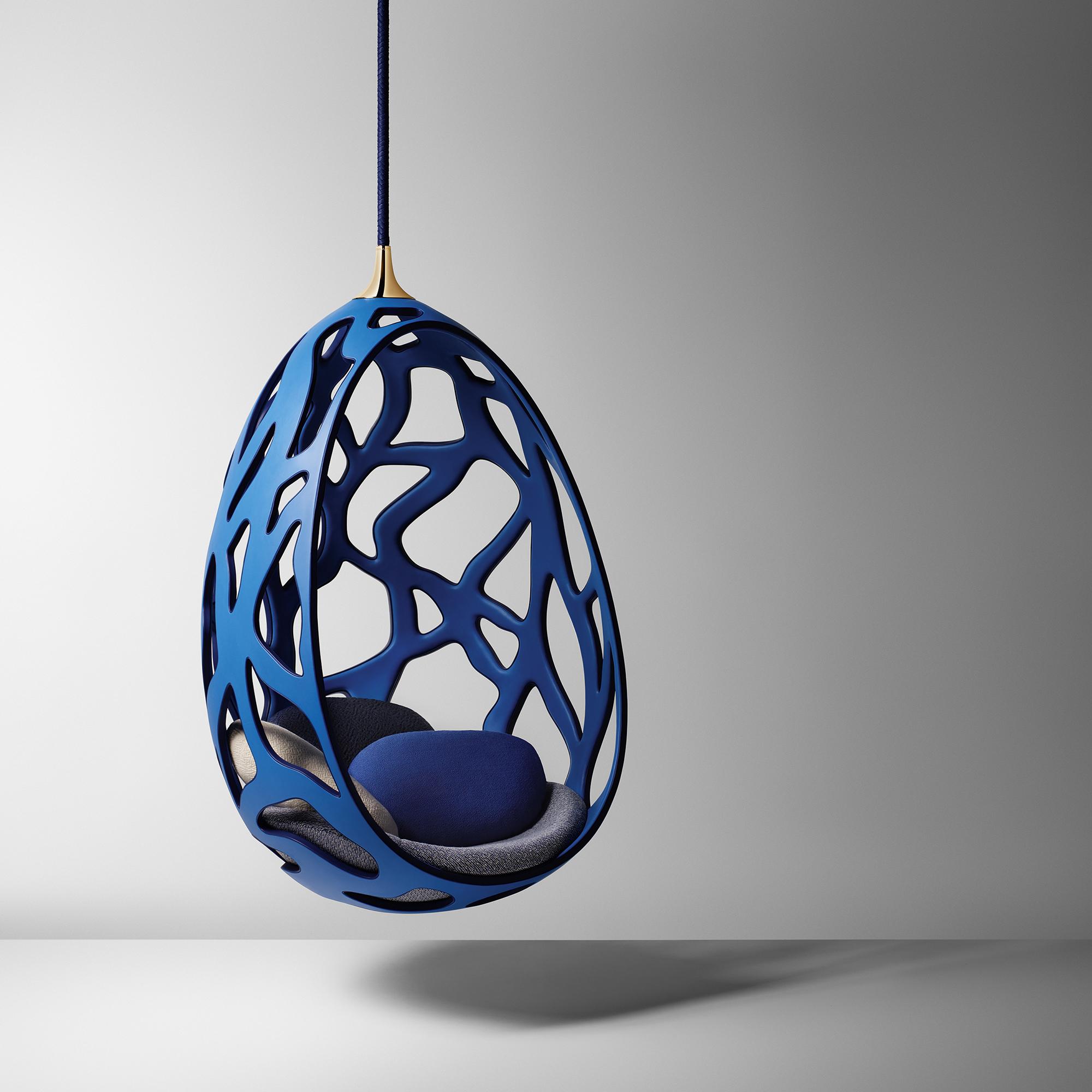 Sillón Cocoon de Campana Brothers Piel de becerro Baúles, Viaje y Hogar Hogar y Decoración de mesa Muebles | LOUIS VUITTON (Zoom de producto)