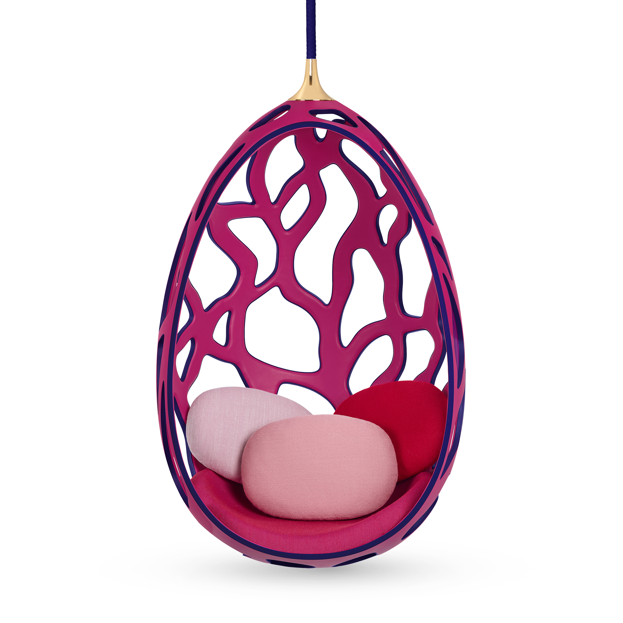 Sillón Cocoon de Campana Brothers Piel de becerro Baúles, Viaje y Hogar Hogar y Decoración de mesa Muebles | LOUIS VUITTON (Zoom de producto)