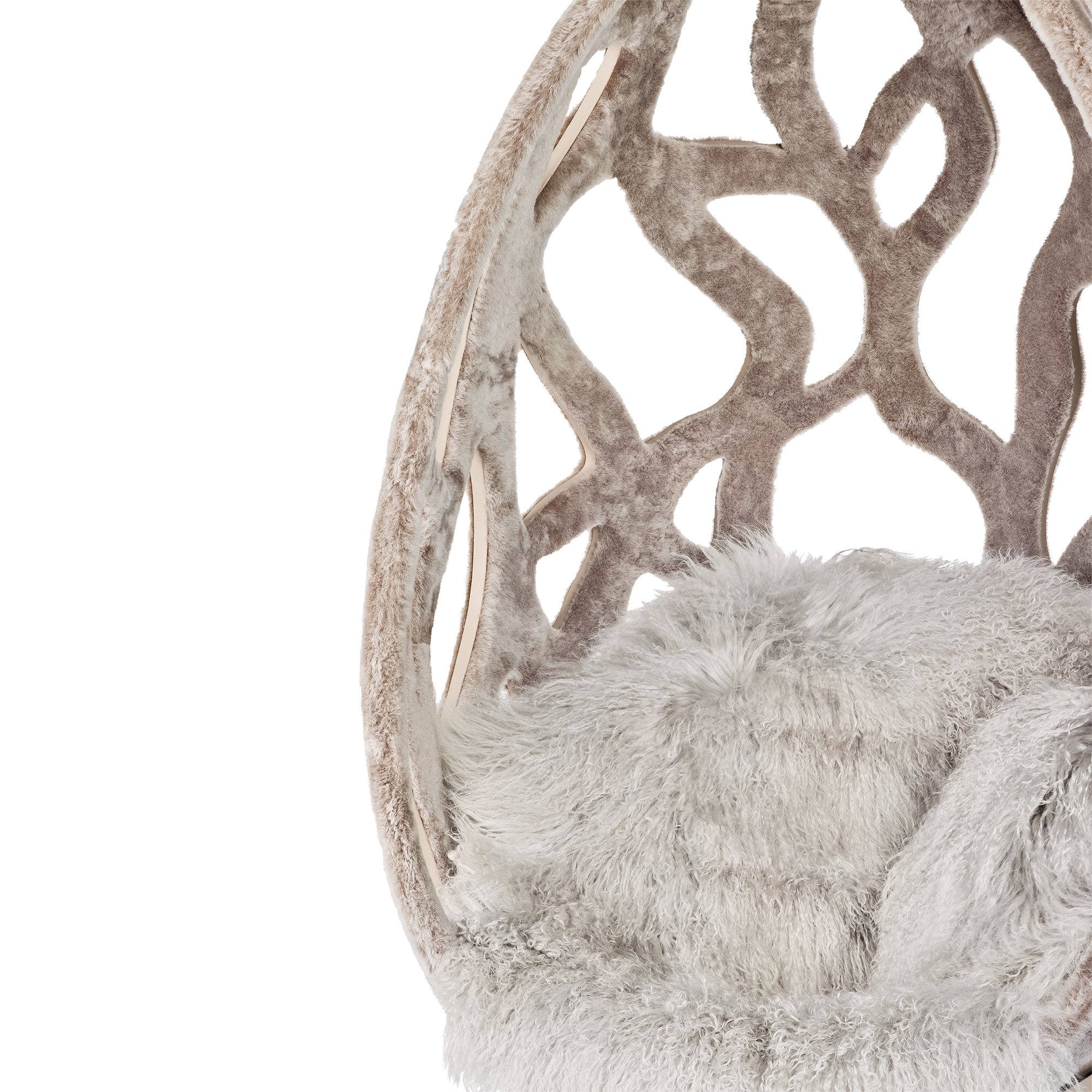 Sillón Cocoon Fur de Campana Brothers Fur Baúles, Viaje y Hogar Hogar y Decoración de mesa Muebles | LOUIS VUITTON (Zoom de producto)