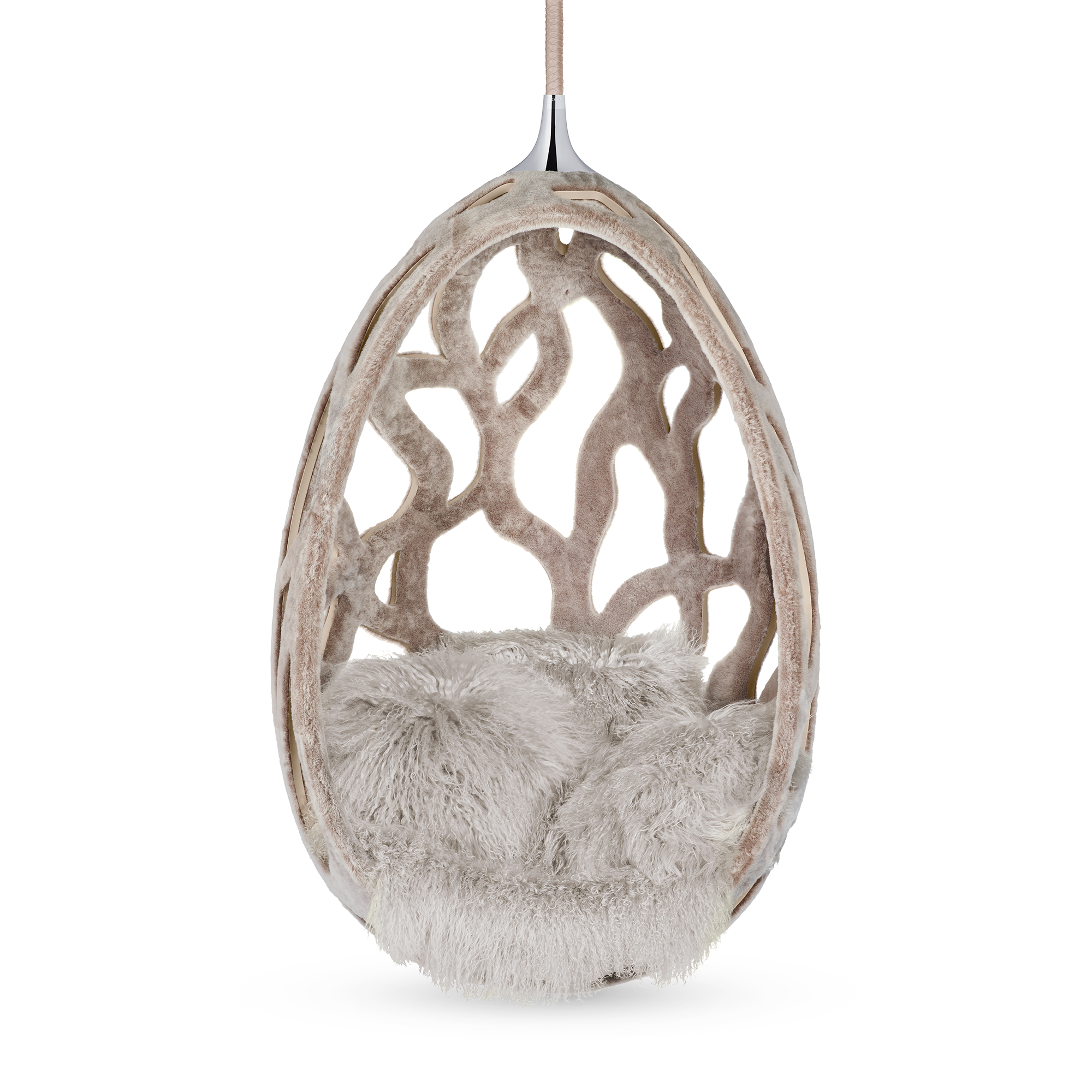 Sillón Cocoon Fur de Campana Brothers Fur Baúles, Viaje y Hogar Hogar y Decoración de mesa Muebles | LOUIS VUITTON (Zoom de producto)