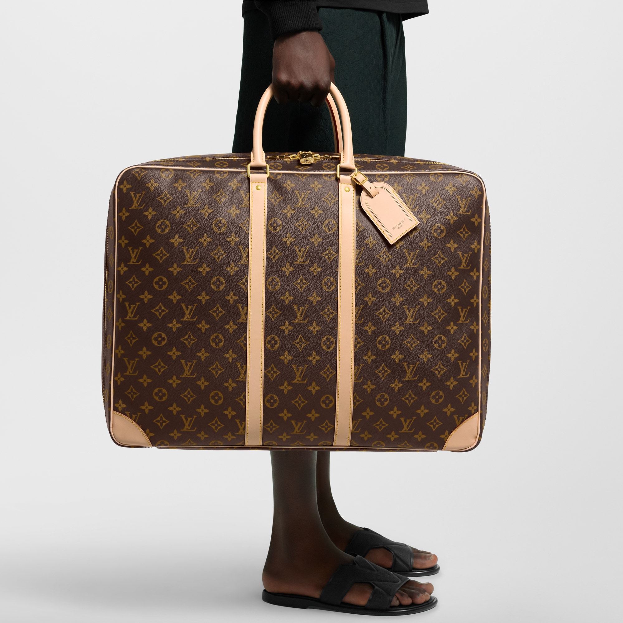 Sirius 55 Lona Monogram Hombre Personalización Bolsos y Viaje | LOUIS VUITTON (Zoom de producto)