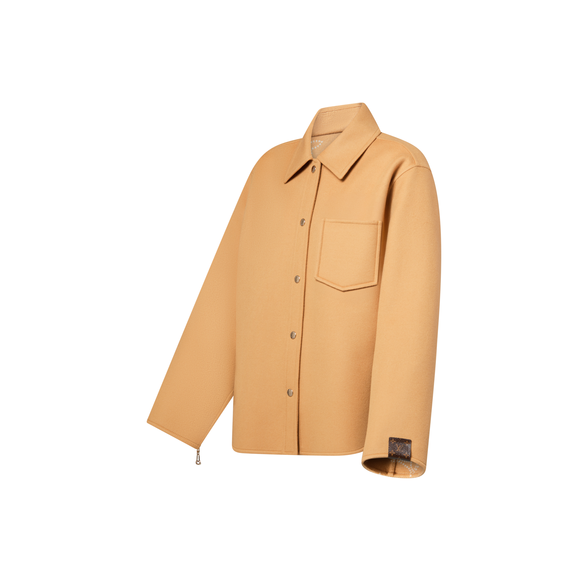 Sobrecamisa de doble cara con cremallera  Mujer Prêt-à-Porter Abrigos y chaquetas | LOUIS VUITTON (Zoom de producto)