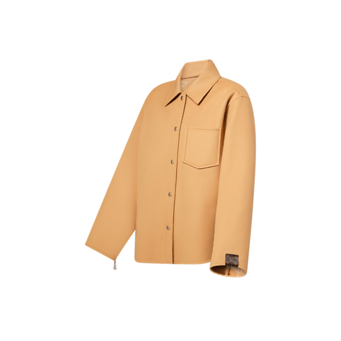 Sobrecamisa de doble cara con cremallera Mujer Prêt-à-Porter Abrigos y chaquetas | LOUIS VUITTON (Zoom de producto)