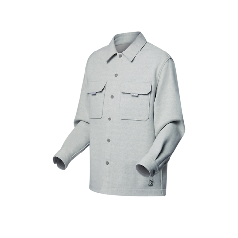 Sobrecamisa de lana Hombre Prêt-à-Porter Todo Prêt-à-Porter | LOUIS VUITTON (Zoom de producto)
