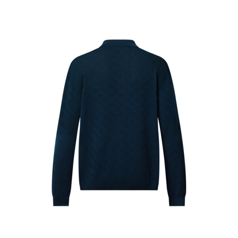 Sobrecamisa Monogram en punto pointelle de algodón Hombre Prêt-à-Porter Todo Prêt-à-Porter | LOUIS VUITTON (Zoom de producto)