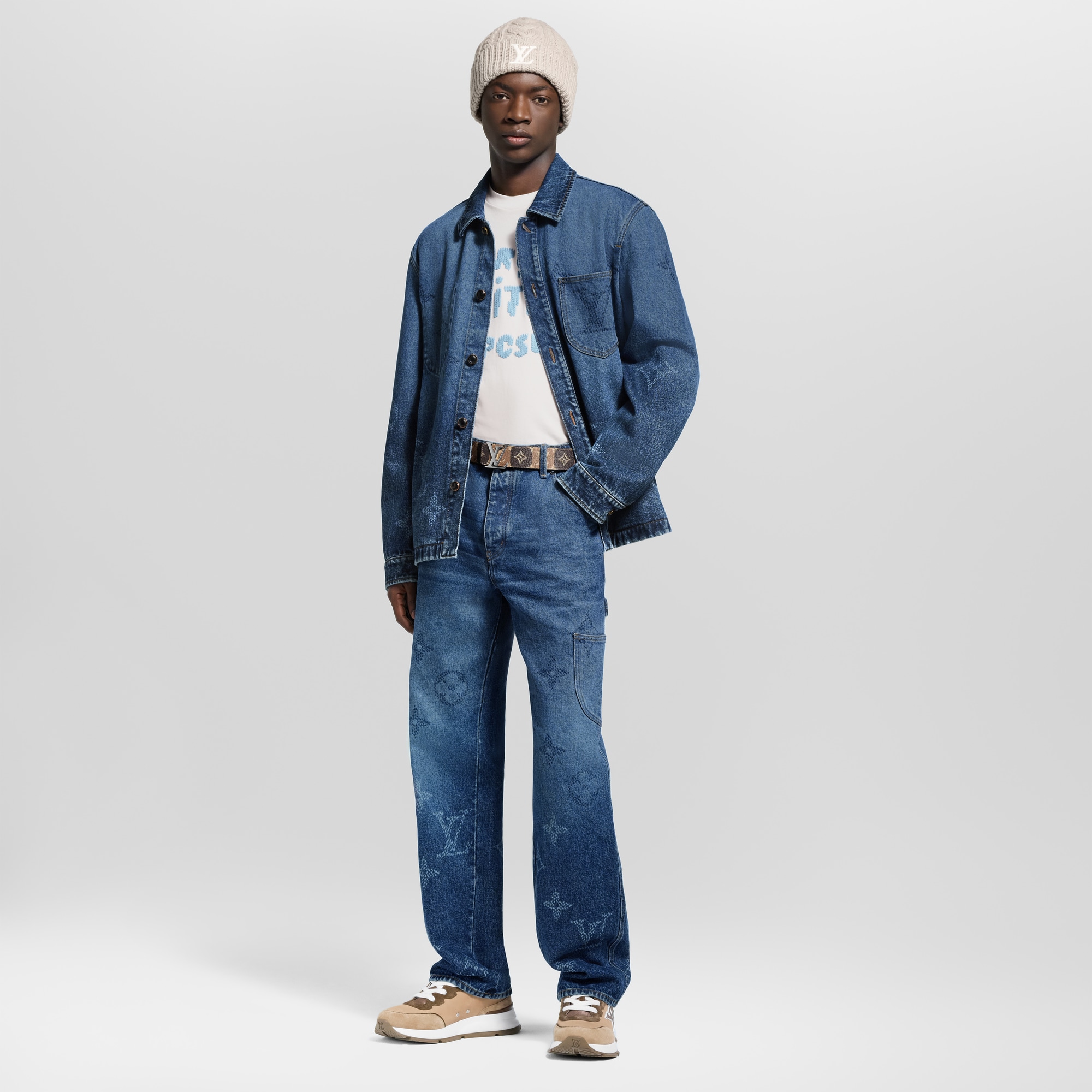Sobrecamisa vaquera Monogram  Hombre Prêt-à-Porter Todo Prêt-à-Porter | LOUIS VUITTON (Zoom de producto)