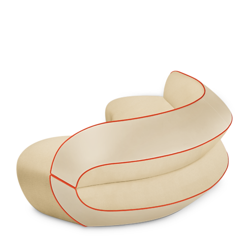 Sofá Binda de Raw Edges Baúles, Viaje y Hogar Hogar y Decoración de mesa Muebles | LOUIS VUITTON (Zoom de producto)