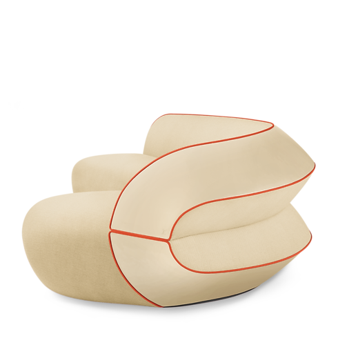 Sofá Binda de Raw Edges Baúles, Viaje y Hogar Hogar y Decoración de mesa Muebles | LOUIS VUITTON (Zoom de producto)