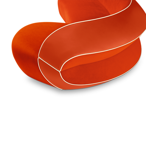 Sofá Binda de Raw Edges Baúles, Viaje y Hogar Hogar y Decoración de mesa Muebles | LOUIS VUITTON (Zoom de producto)