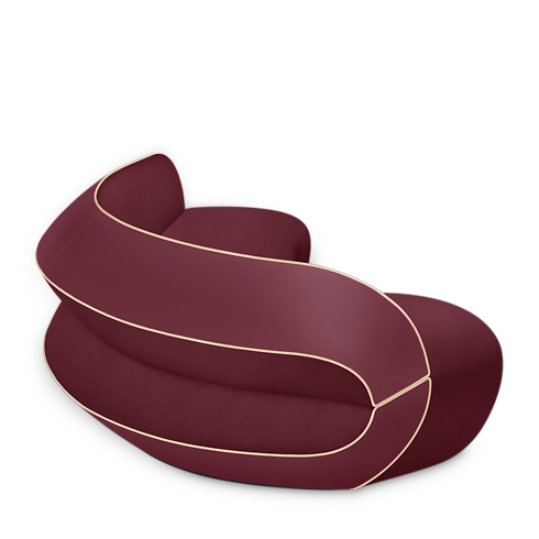 Sofá Binda de Raw Edges Baúles, Viaje y Hogar Hogar y Decoración de mesa Muebles | LOUIS VUITTON (Zoom de producto)