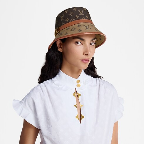 Sombrero bucket Dauphine S00 Mujer Accesorios Sombreros y Gorras | LOUIS VUITTON (Zoom de producto)