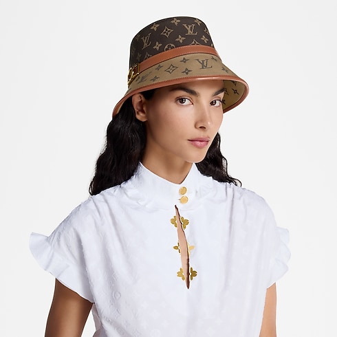 Sombrero bucket Dauphine S00 Mujer Accesorios Sombreros y Gorras | LOUIS VUITTON (Zoom de producto)