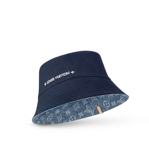 Sombrero bucket Denim S00 Mujer Accesorios Sombreros y Gorras | LOUIS VUITTON (Zoom de producto)