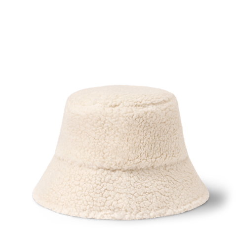 Sombrero bucket LV League en tejido de rizo de lana S00 Mujer Accesorios Sombreros y Gorras | LOUIS VUITTON (Zoom de producto)