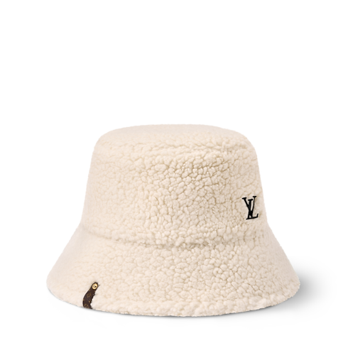 Sombrero bucket LV League en tejido de rizo de lana S00 Mujer Accesorios Sombreros y Gorras | LOUIS VUITTON (Zoom de producto)