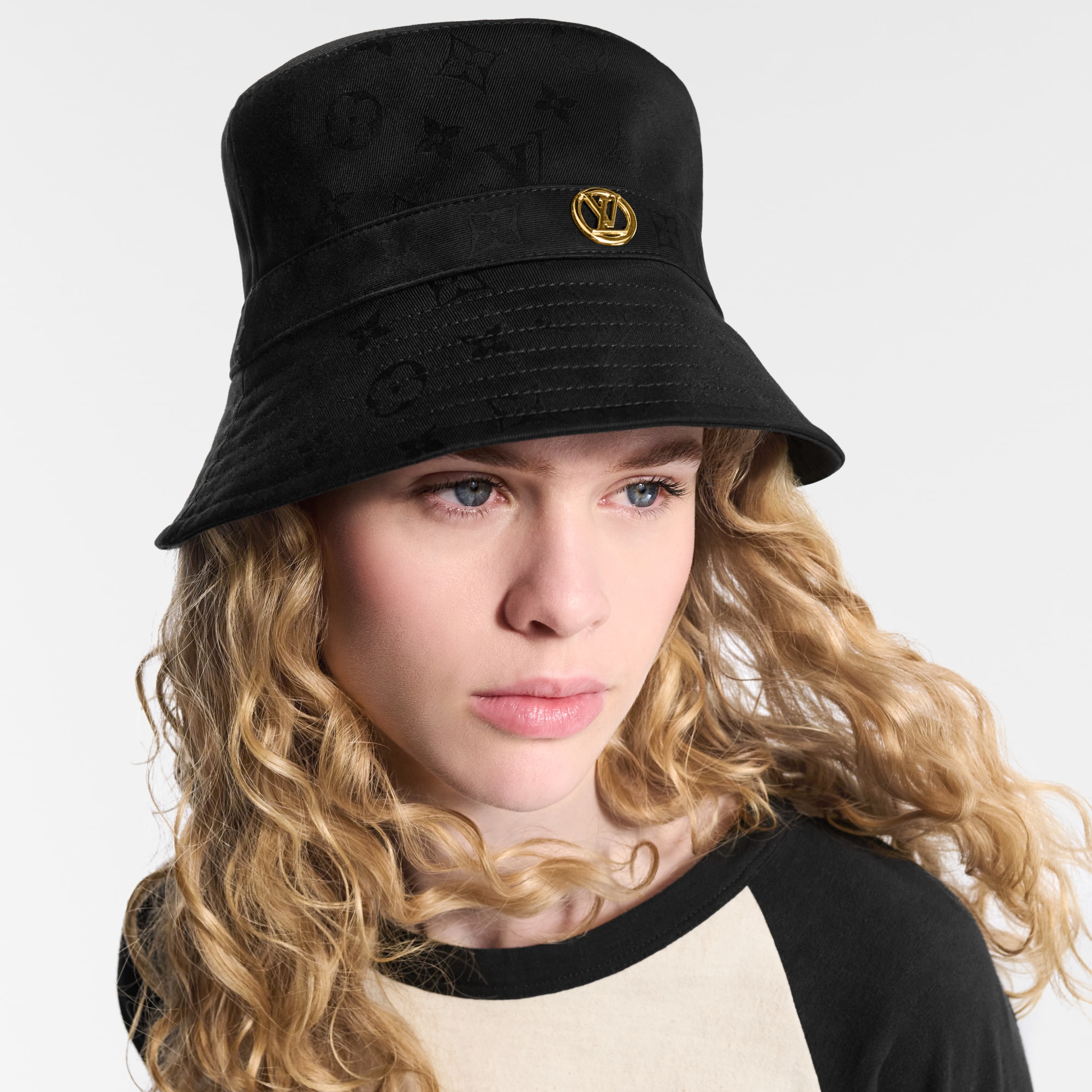 Sombrero bucket LV Mine S00 Mujer Accesorios Sombreros y Gorras | LOUIS VUITTON (Zoom de producto)