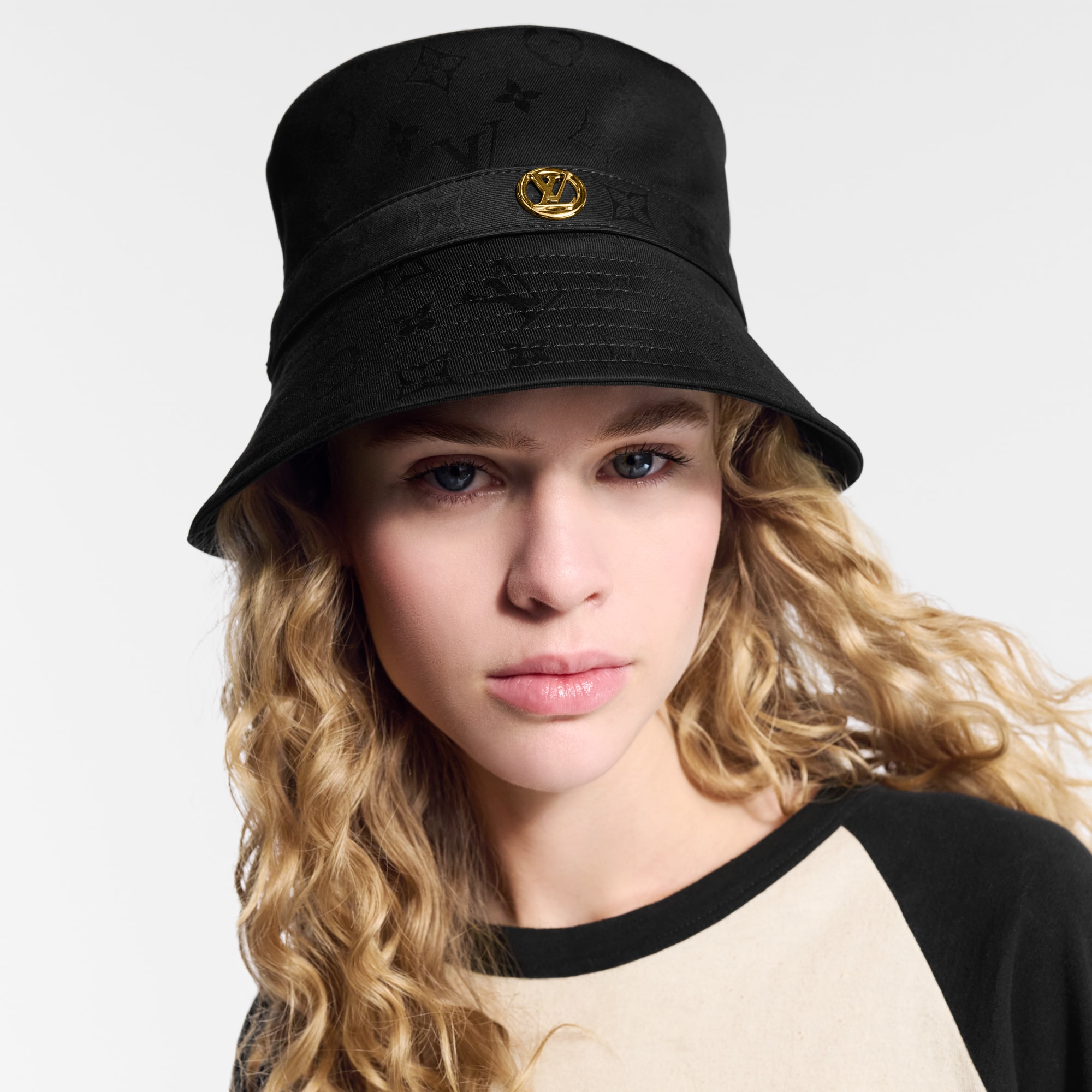 Sombrero bucket LV Mine S00 Mujer Accesorios Sombreros y Gorras | LOUIS VUITTON (Zoom de producto)