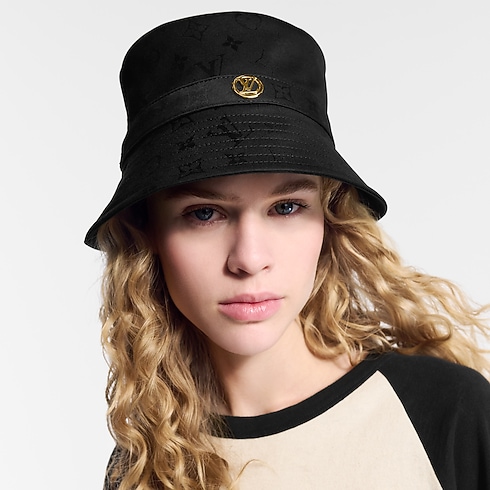Sombrero bucket LV Mine S00 Mujer Accesorios Sombreros y Gorras | LOUIS VUITTON (Zoom de producto)