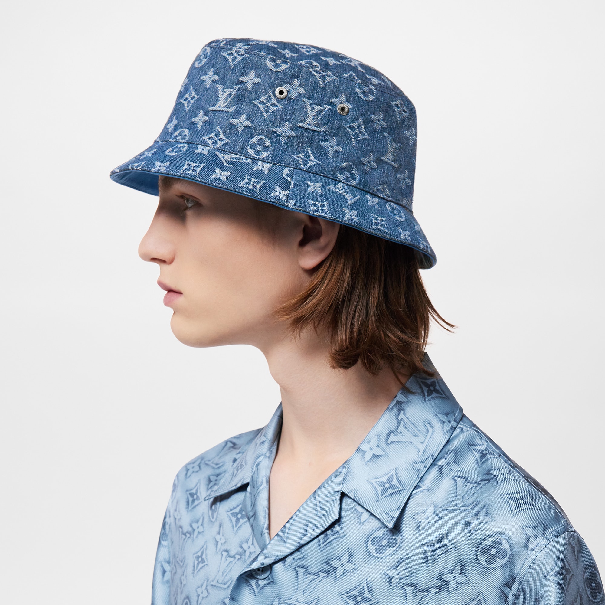 Sombrero bucket Monogram Essential S00 Hombre Accesorios Sombreros, Gorros y Guantes | LOUIS VUITTON (Zoom de producto)