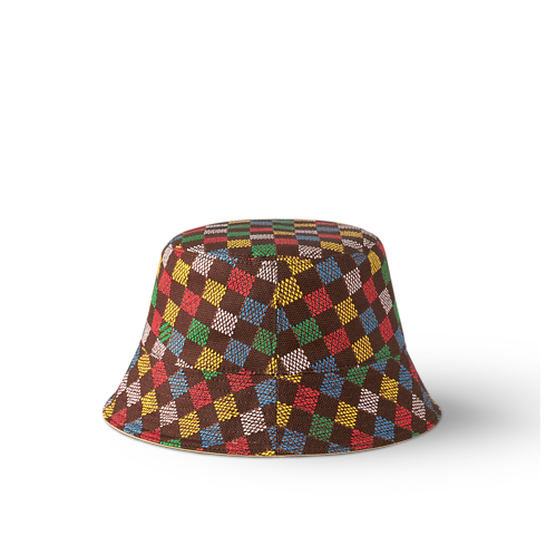 Sombrero bucket reversible LV Vers Damier S00 Hombre Accesorios Sombreros, Gorros y Guantes | LOUIS VUITTON (Zoom de producto)