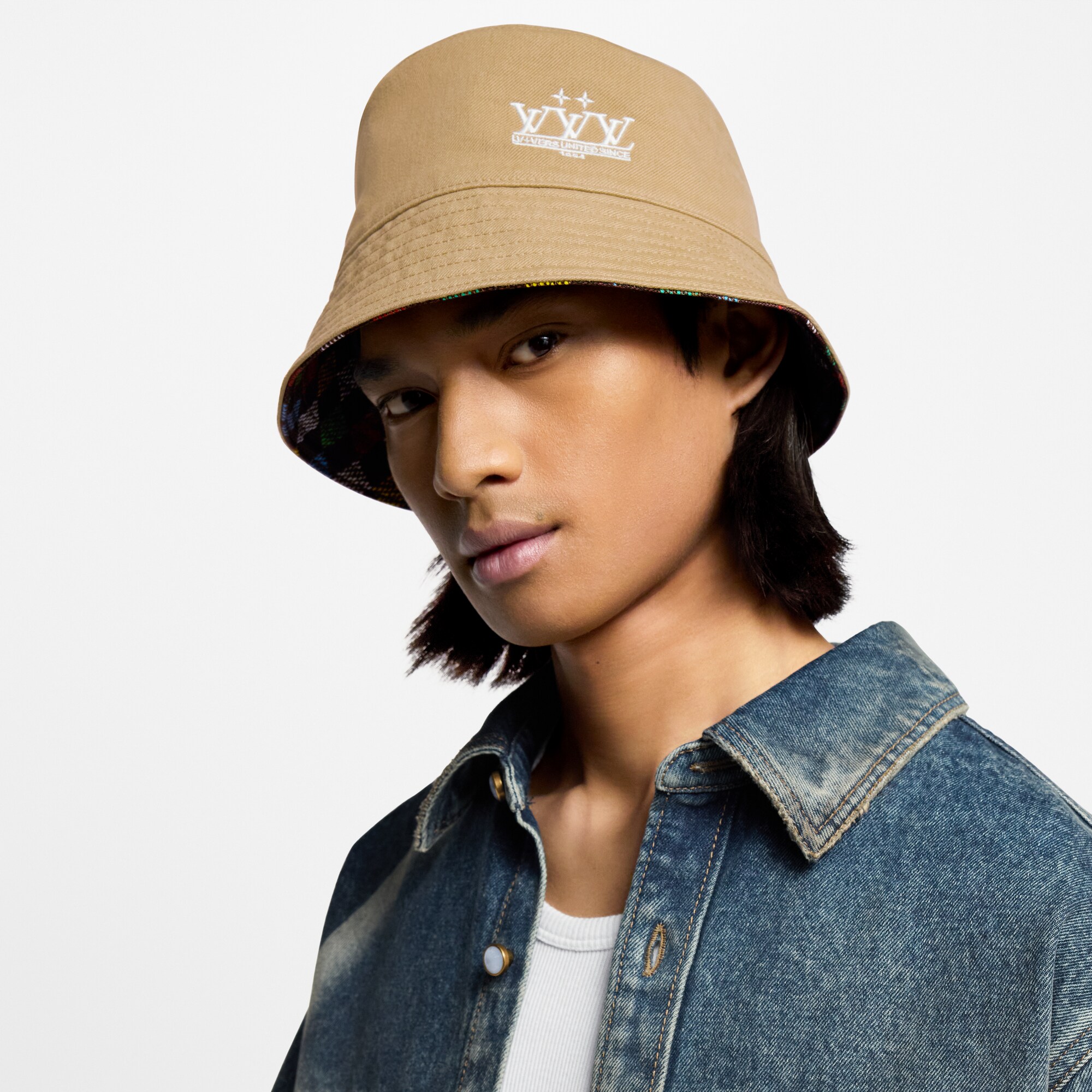 Sombrero bucket reversible LV Vers Damier S00 Hombre Accesorios Sombreros, Gorros y Guantes | LOUIS VUITTON (Zoom de producto)