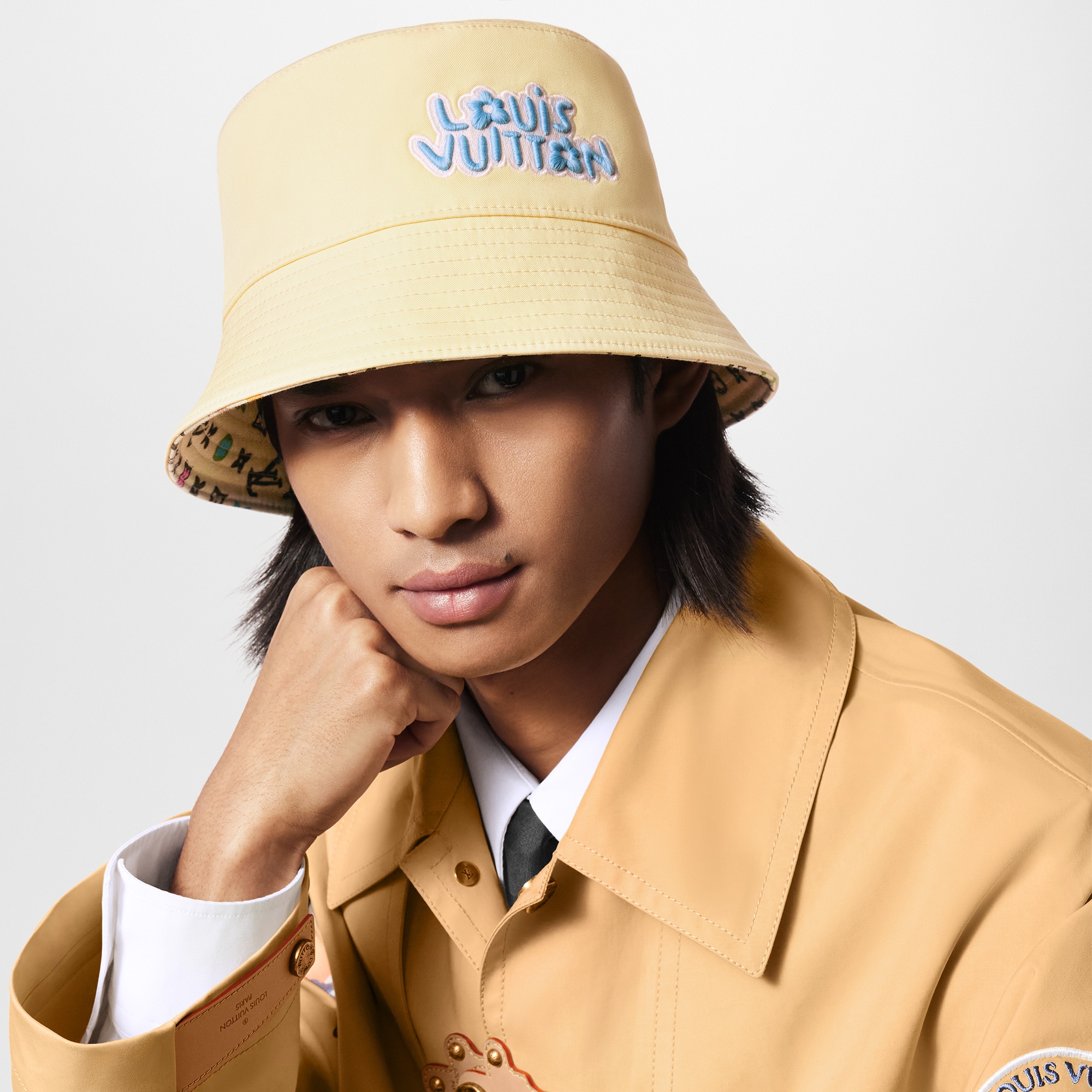 Sombrero bucket reversible Monogram Craggy S00 Hombre Accesorios Sombreros, Gorros y Guantes | LOUIS VUITTON (Zoom de producto)