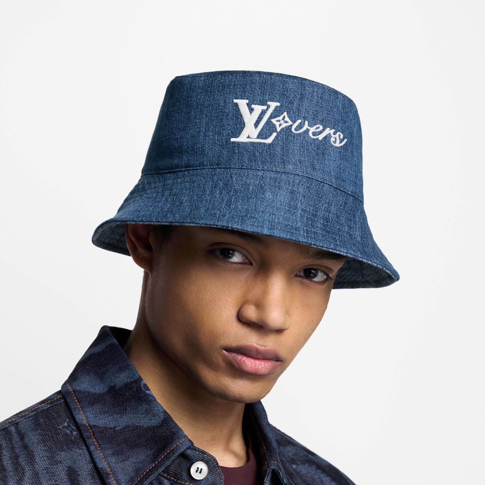 Sombrero bucket Splash Damier S00 Hombre Accesorios Sombreros, Gorros y Guantes | LOUIS VUITTON (Zoom de producto)