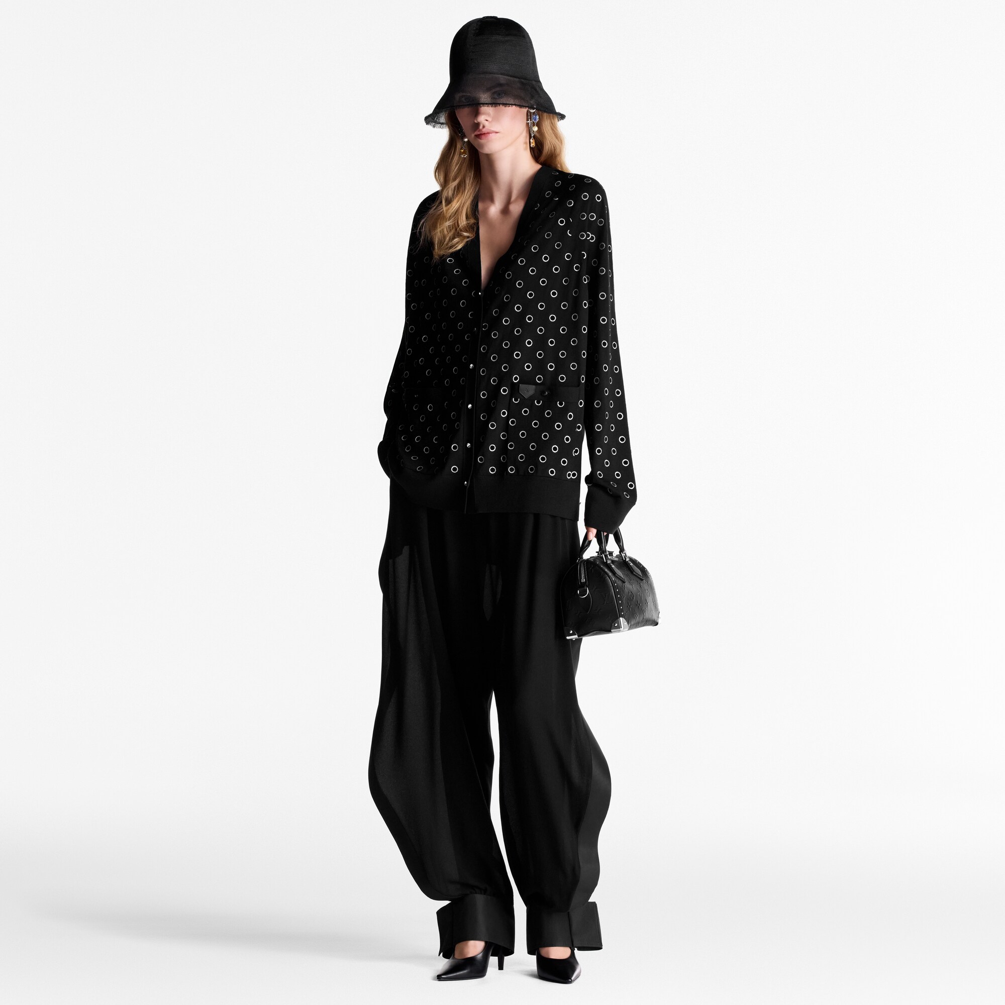 Sombrero Cloche Tulle S00 Mujer Accesorios Sombreros y Gorras | LOUIS VUITTON (Zoom de producto)