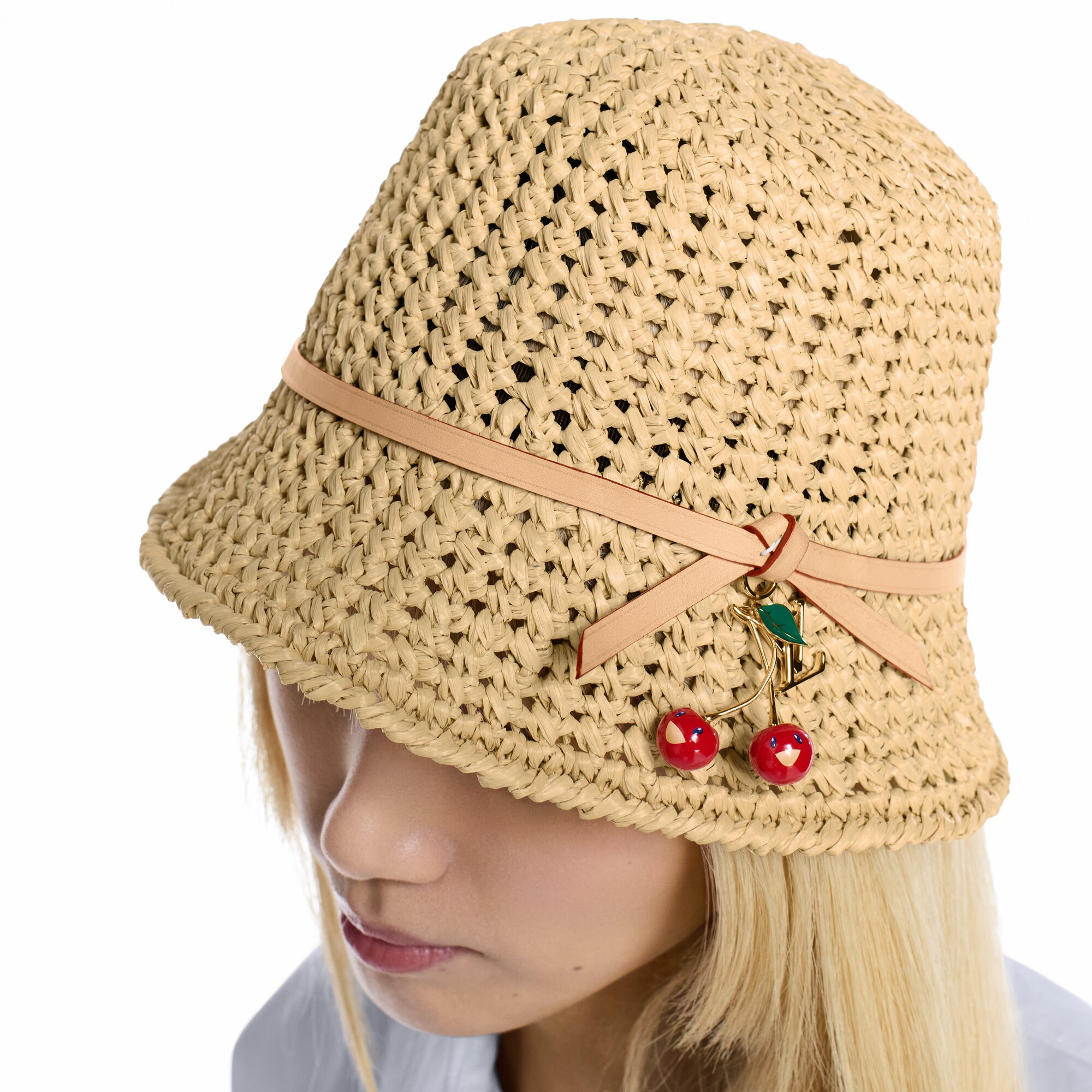 Sombrero con colgantes Cerise LV x TM S00 Mujer Accesorios Sombreros y Gorras | LOUIS VUITTON (Zoom de producto)