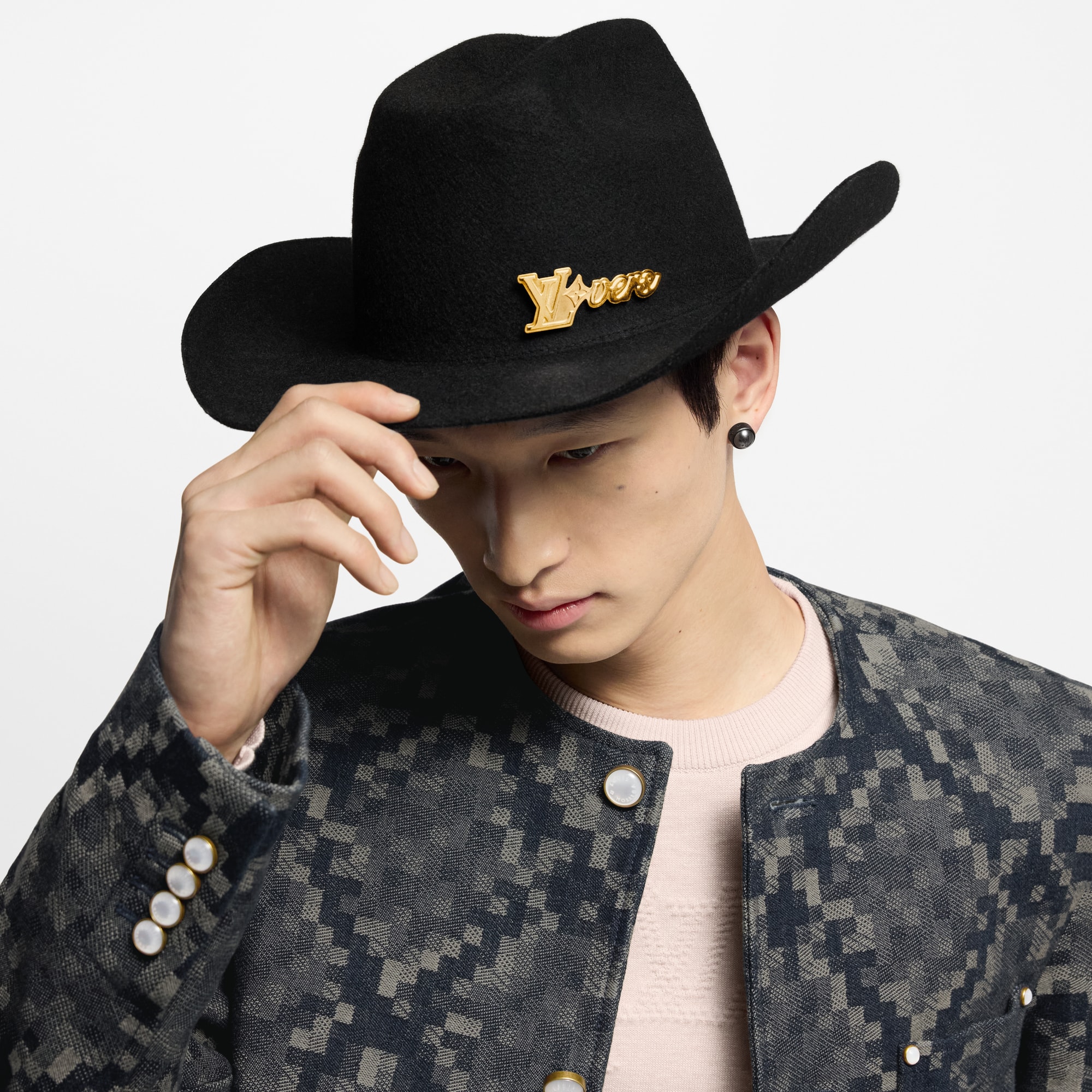 Sombrero de cowboy LV Vers S00 Hombre Accesorios Sombreros, Gorros y Guantes | LOUIS VUITTON (Zoom de producto)