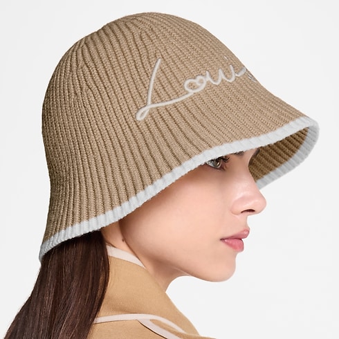 Sombrero LV Script S00 Mujer Accesorios Sombreros y Gorras | LOUIS VUITTON (Zoom de producto)