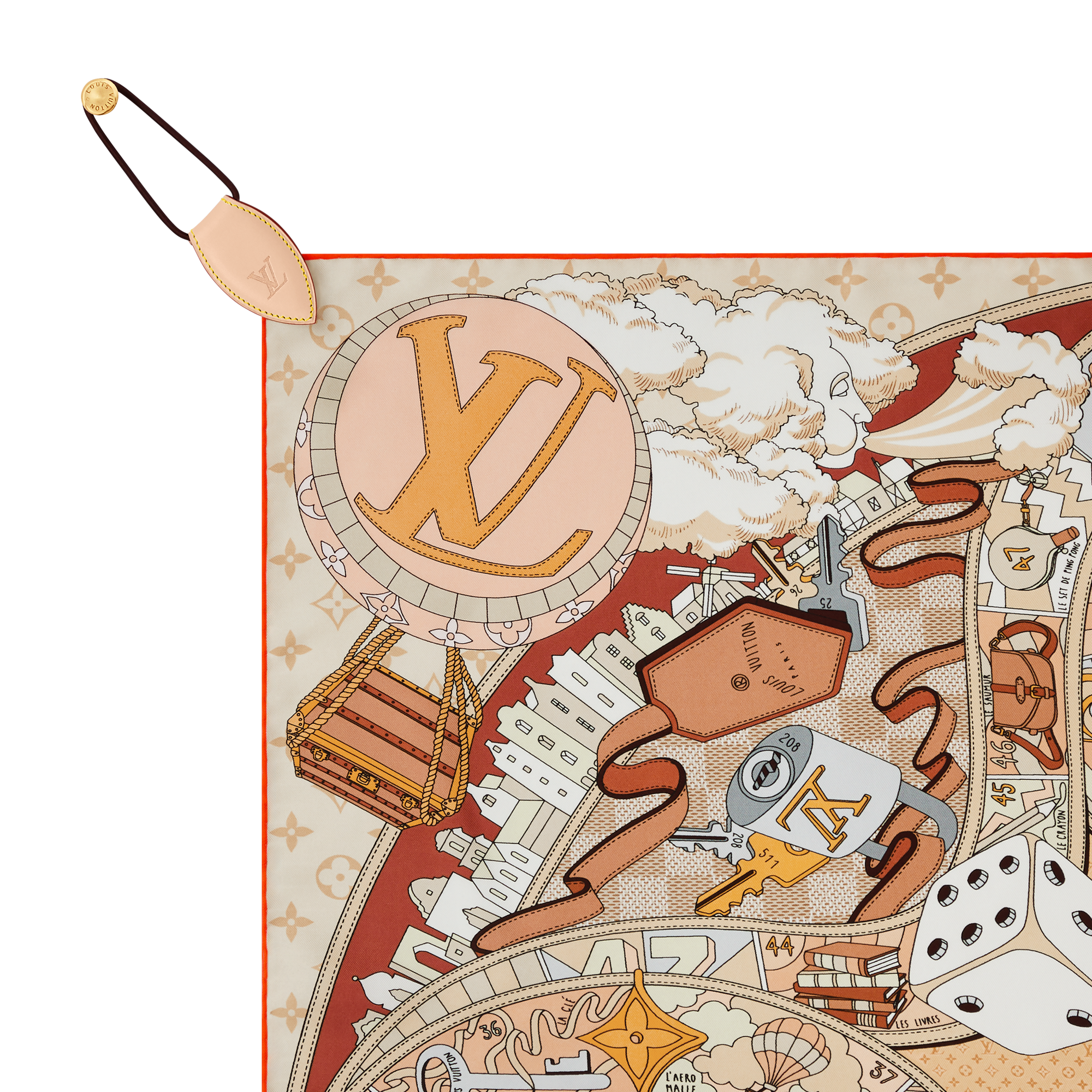 Soporte para pañuelos  Baúles, Viaje y Hogar Deporte y Lifestyle Lifestyle y muñecas Vivienne | LOUIS VUITTON (Zoom de producto)