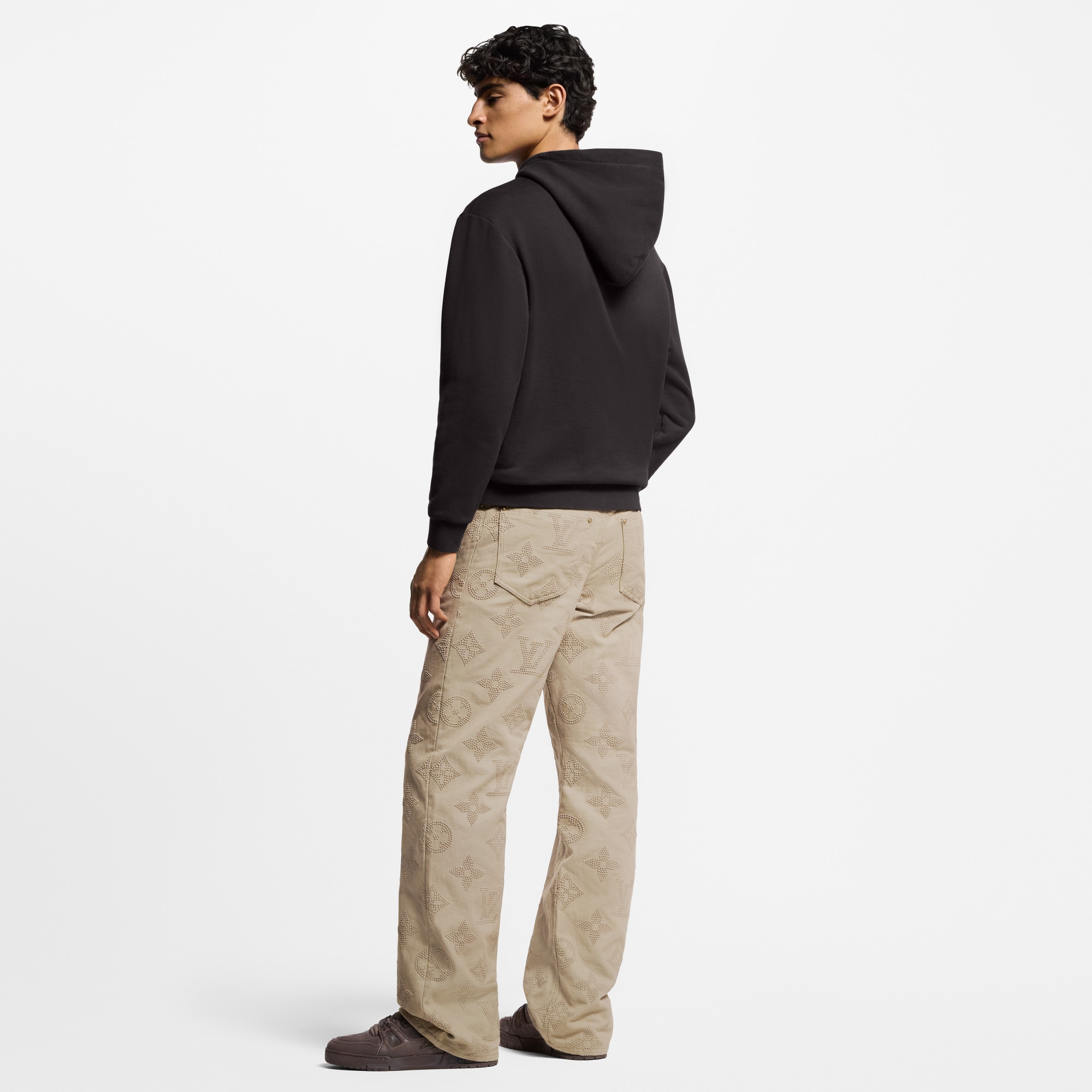 Sudadera con capucha decorada con perlas  Hombre Prêt-à-Porter Todo Prêt-à-Porter | LOUIS VUITTON (Zoom de producto)