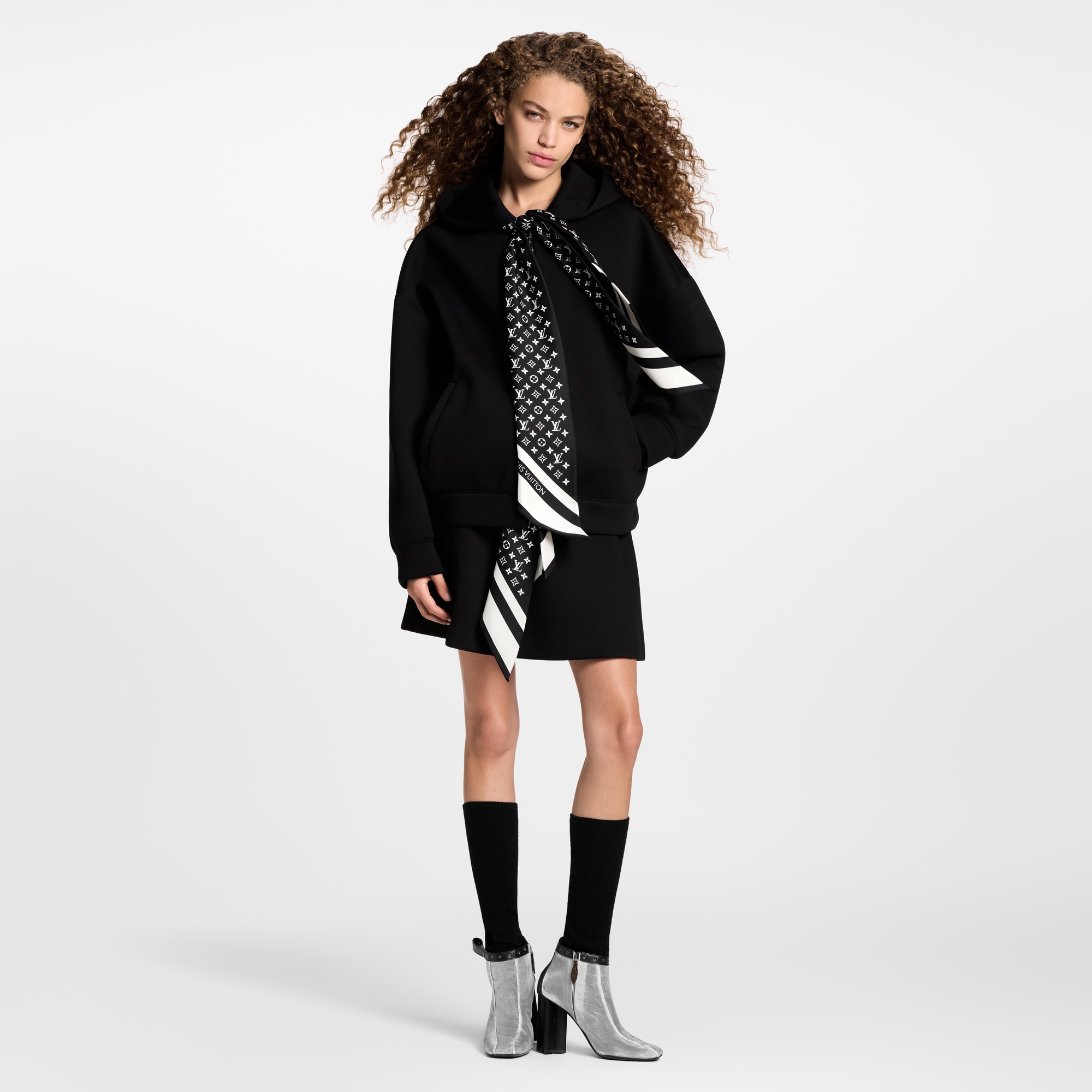 Sudadera con capucha y cremallera  Mujer Prêt-à-Porter Tops | LOUIS VUITTON (Zoom de producto)