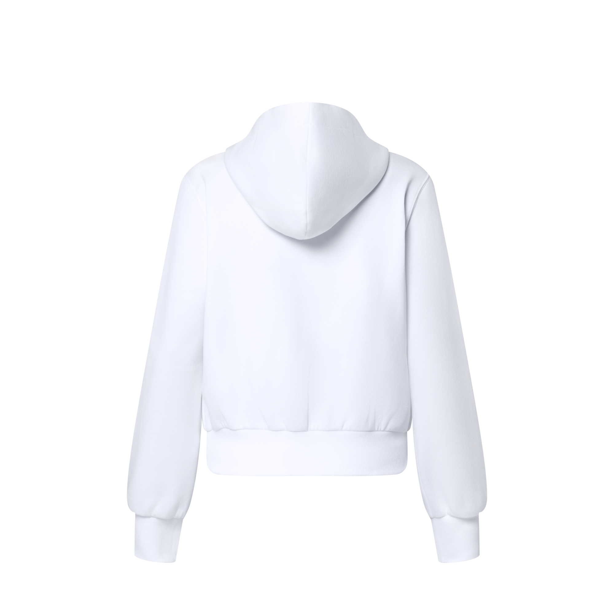 Sudadera con capucha y detalle en piel  Mujer Prêt-à-Porter Tops | LOUIS VUITTON (Zoom de producto)