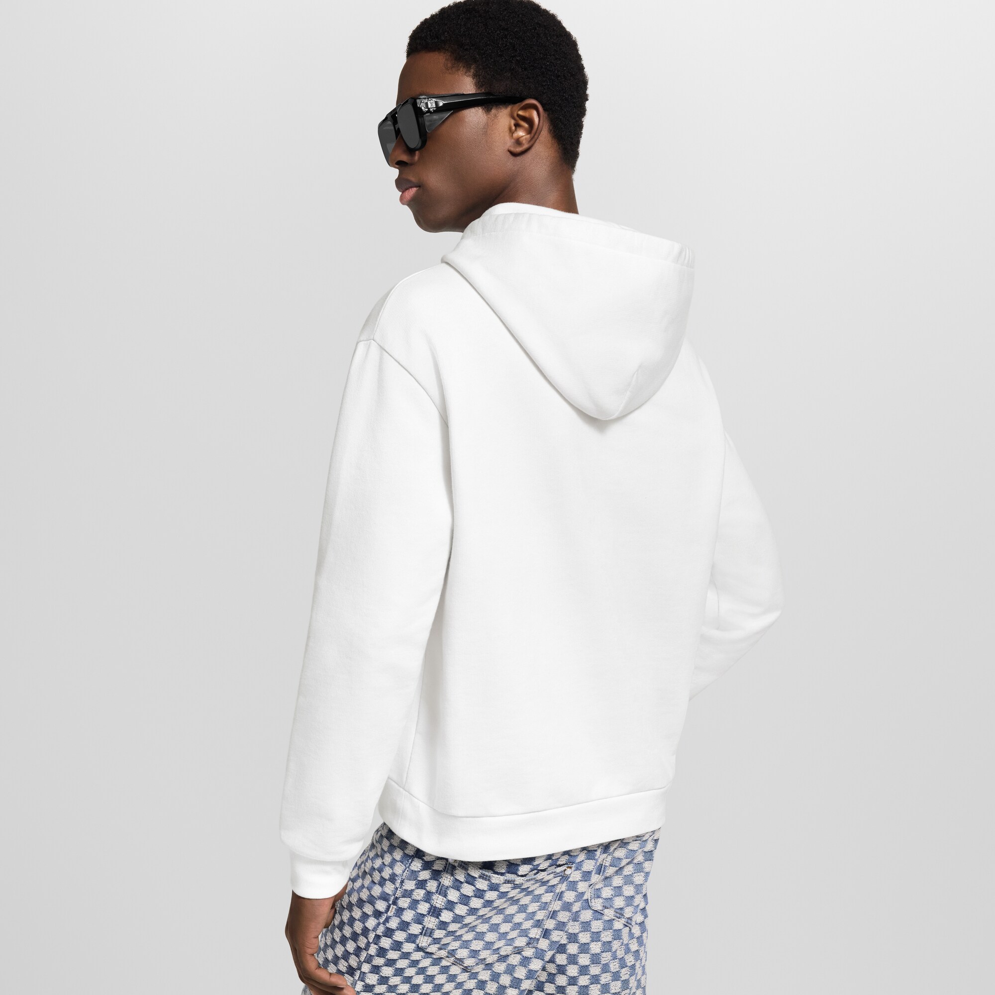 Sudadera con capucha y estampado distintivo  Hombre Prêt-à-Porter Camisetas y polos | LOUIS VUITTON (Zoom de producto)