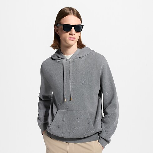 Sudadera con capucha y motivo distintivo con efecto degradado Hombre Prêt-à-Porter Todo Prêt-à-Porter | LOUIS VUITTON (Zoom de producto)