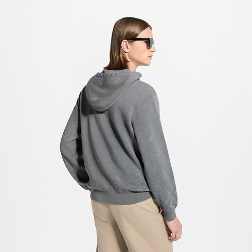 Sudadera con capucha y motivo distintivo con efecto degradado Hombre Prêt-à-Porter Todo Prêt-à-Porter | LOUIS VUITTON (Zoom de producto)