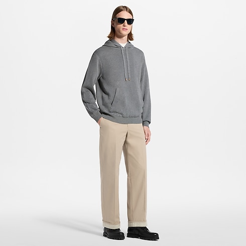 Sudadera con capucha y motivo distintivo con efecto degradado Hombre Prêt-à-Porter Todo Prêt-à-Porter | LOUIS VUITTON (Zoom de producto)