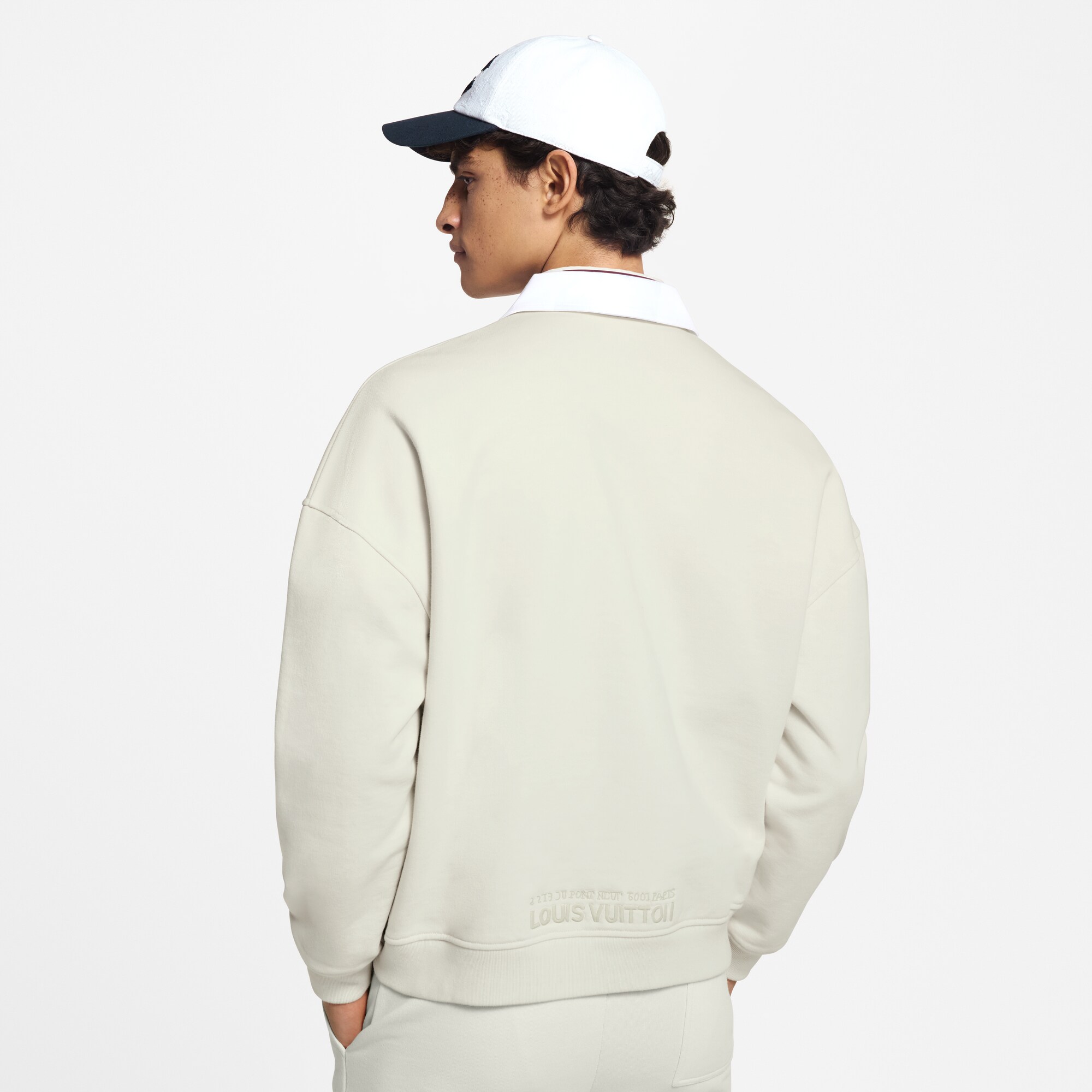 Sudadera con media cremallera  Hombre Prêt-à-Porter Punto y sudaderas | LOUIS VUITTON (Zoom de producto)