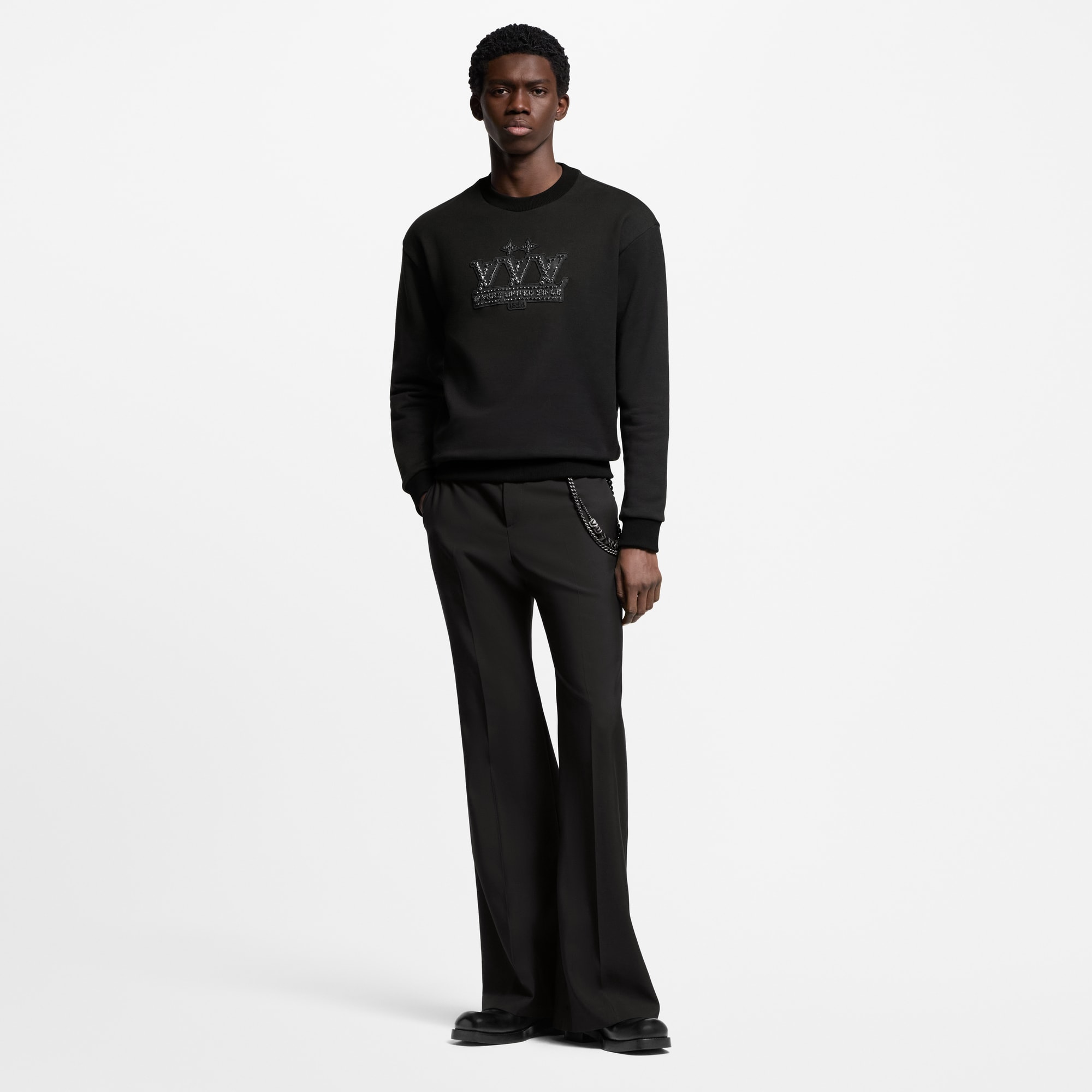 Sudadera con parche distintivo  Hombre Prêt-à-Porter Todo Prêt-à-Porter | LOUIS VUITTON (Zoom de producto)
