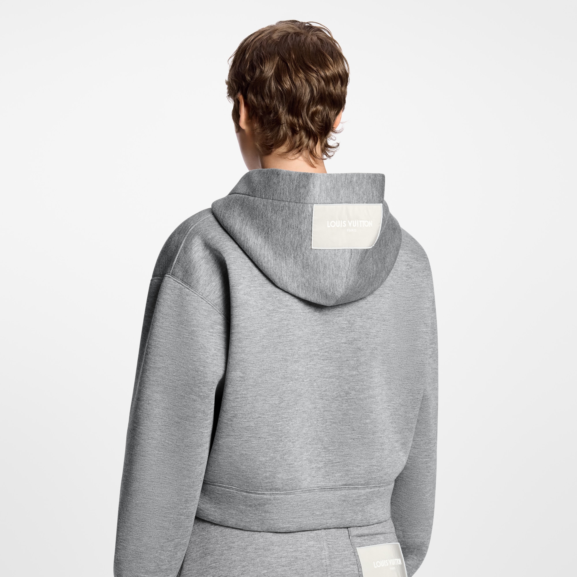 Sudadera cropped con capucha  Mujer Prêt-à-Porter Tops | LOUIS VUITTON (Zoom de producto)