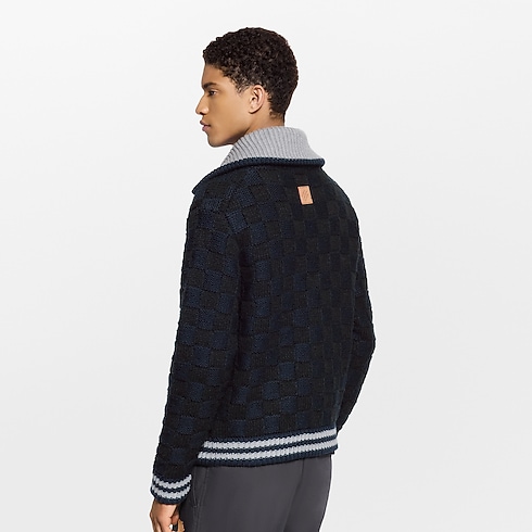 Sudadera Damier de punto Hombre Prêt-à-Porter Todo Prêt-à-Porter | LOUIS VUITTON (Zoom de producto)