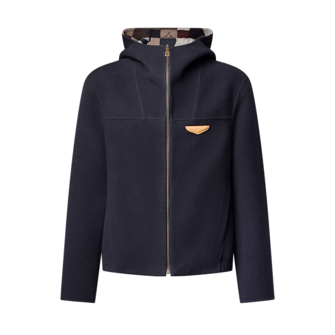 Sudadera Damier reversible con capucha Hombre Prêt-à-Porter Cazadoras y abrigos | LOUIS VUITTON (Zoom de producto)