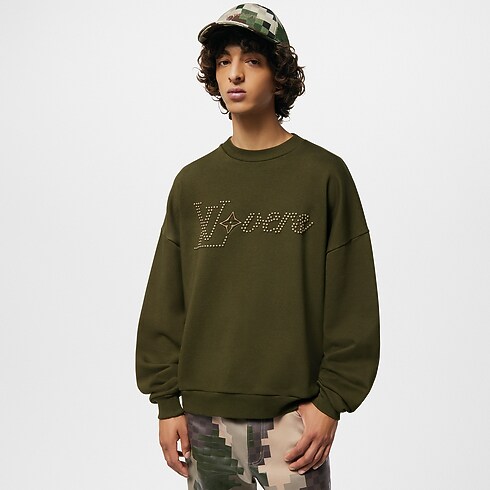 Sudadera de algodón con cuello redondo Hombre Prêt-à-Porter Camisetas y polos | LOUIS VUITTON (Zoom de producto)